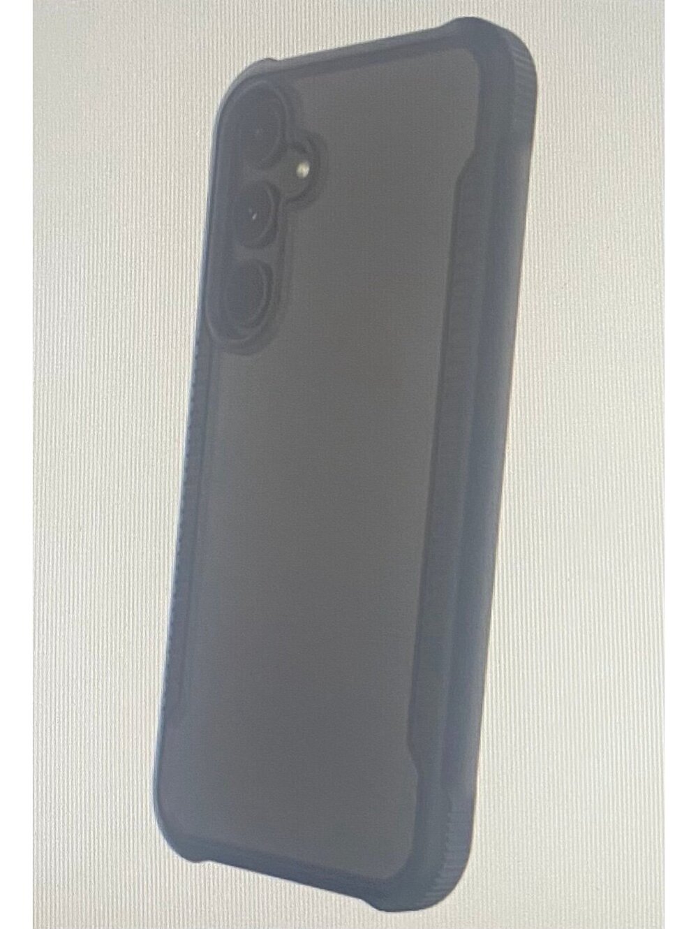 Onn Dual-Layer Case for Samsung Galaxy A35/5G Black/Clear